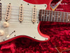 Fender Custom Shop '62 Stratocaster Reissue Brazilian Rosewood Fretboard Fiesta Red 2010