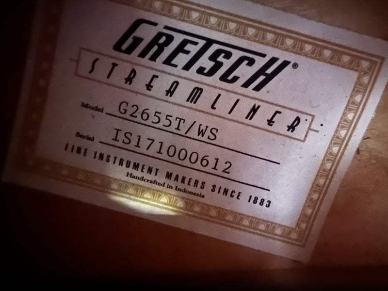Gretsch Streamliner G2655T Walnut Stain 2017