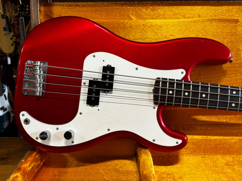Fender '62 Precision Bass MIJ Candy Apple Red 1986