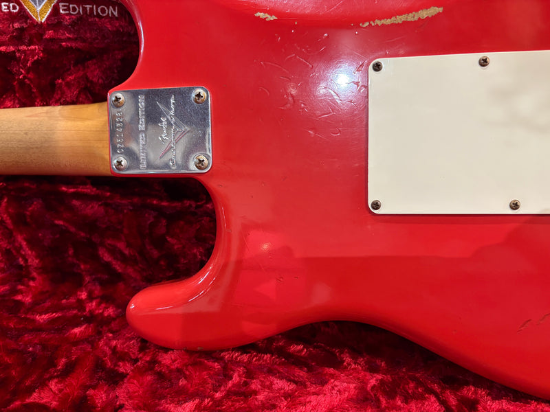 Fender Custom Shop '62 Stratocaster Reissue Brazilian Rosewood Fretboard Fiesta Red 2010