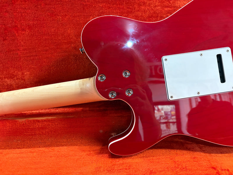 Fret-King Country Squire Semitone De Luxe See Through Red