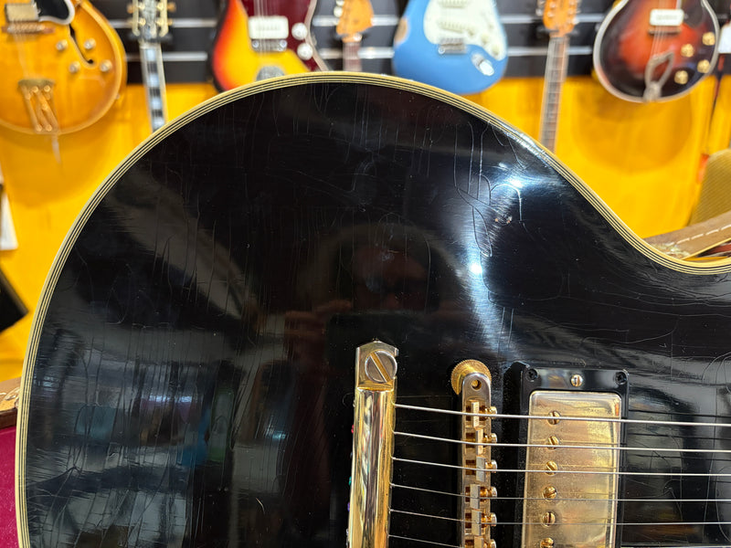 Gibson Custom Shop Murphy Lab '57 Les Paul Custom Reissue Ultra Light Aged Ebony 2022