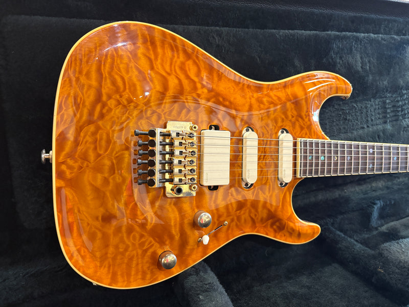 Suhr Carve Top Standard Knopfler Spec Trans Caramel 2017