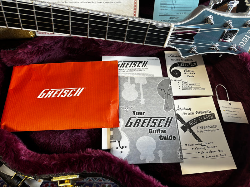 Gretsch G6134T-140 140th Anniversary Double Platinum Penguin 2023
