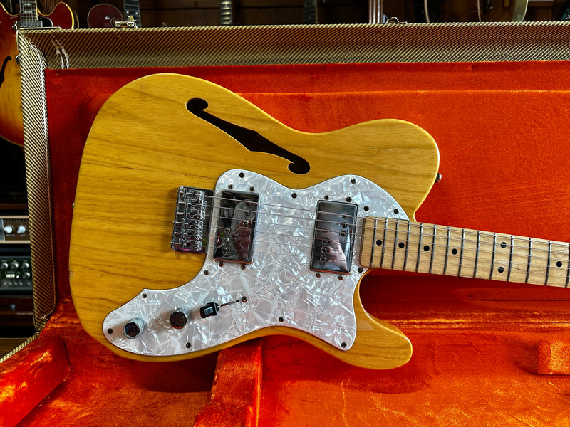 Fender '72 Telecaster Thinline Crafted In Japan Natural 1997