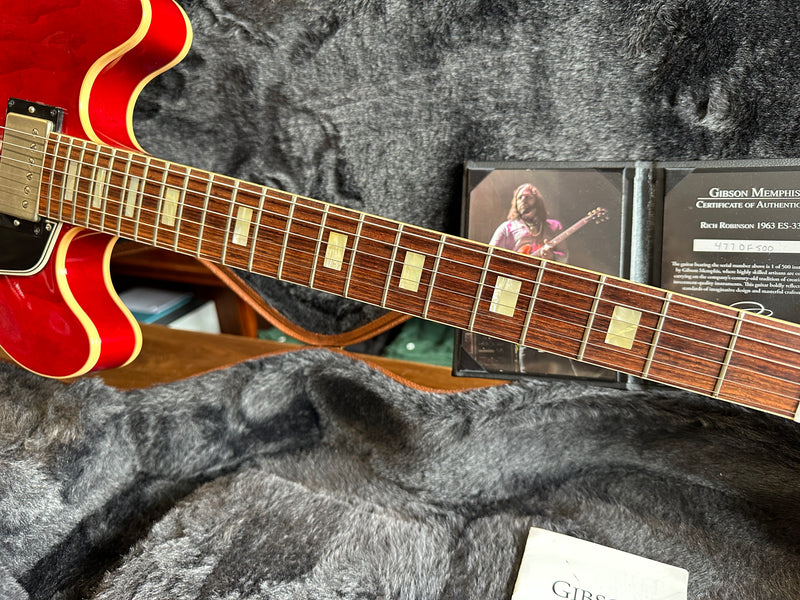Gibson Rich Robinson '63 ES-335 VOS Aged Cherry 2014