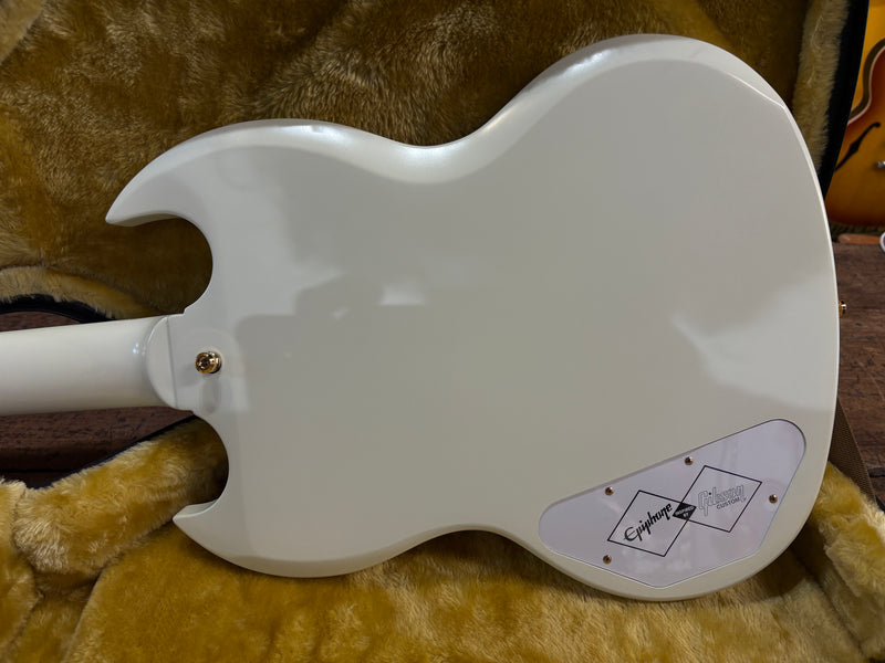 Epiphone SG 1963 Custom Maestro Classic White 2024