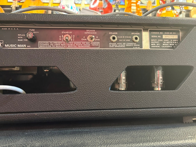 Music Man Sixty-Five Head & Cabinet 1970's
