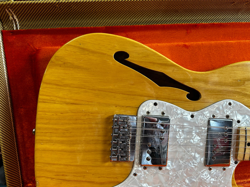 Fender '72 Telecaster Thinline Crafted In Japan Natural 1997