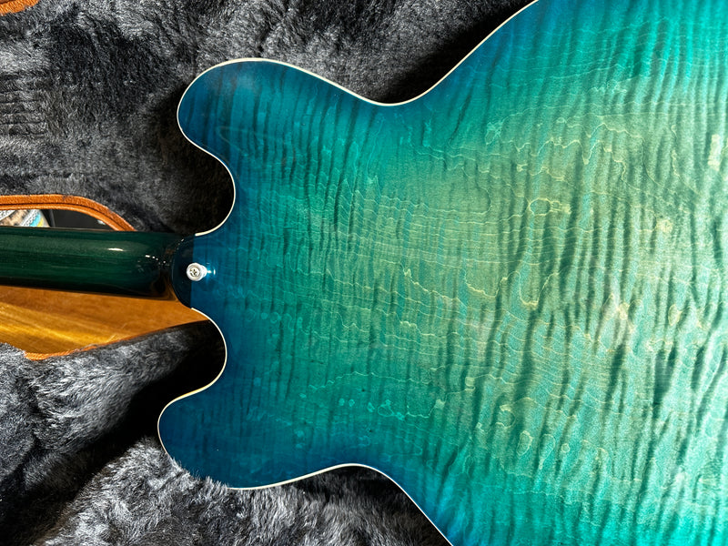 Gibson Memphis ES-335 Block Figured Aquamarine 2018