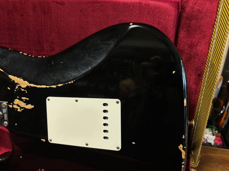 Fender Custom Shop W21 '63 Stratocaster Limited Edition Heavy Relic Black 2021
