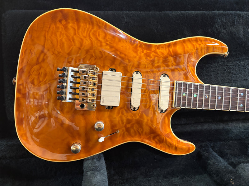 Suhr Carve Top Standard Knopfler Spec Trans Caramel 2017