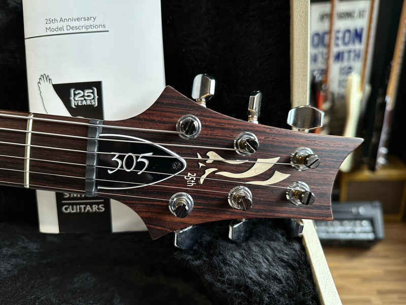 PRS 25th Anniversary 305 Charcoal Smokeburst 2010