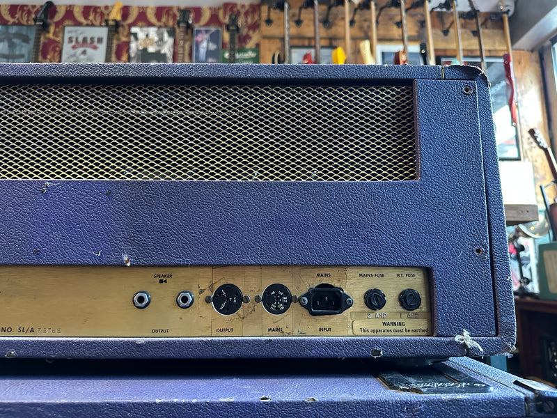 Marshall JMP Super Lead 100w Half Stack Purple Tolex 1973