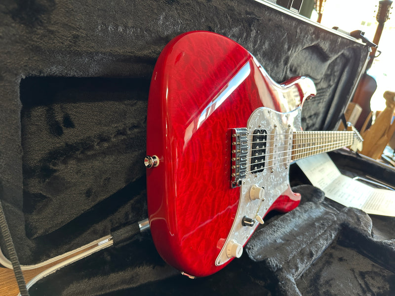 James Tyler Studio Elite HD Transparent Red Quilt HSS Japan 2016