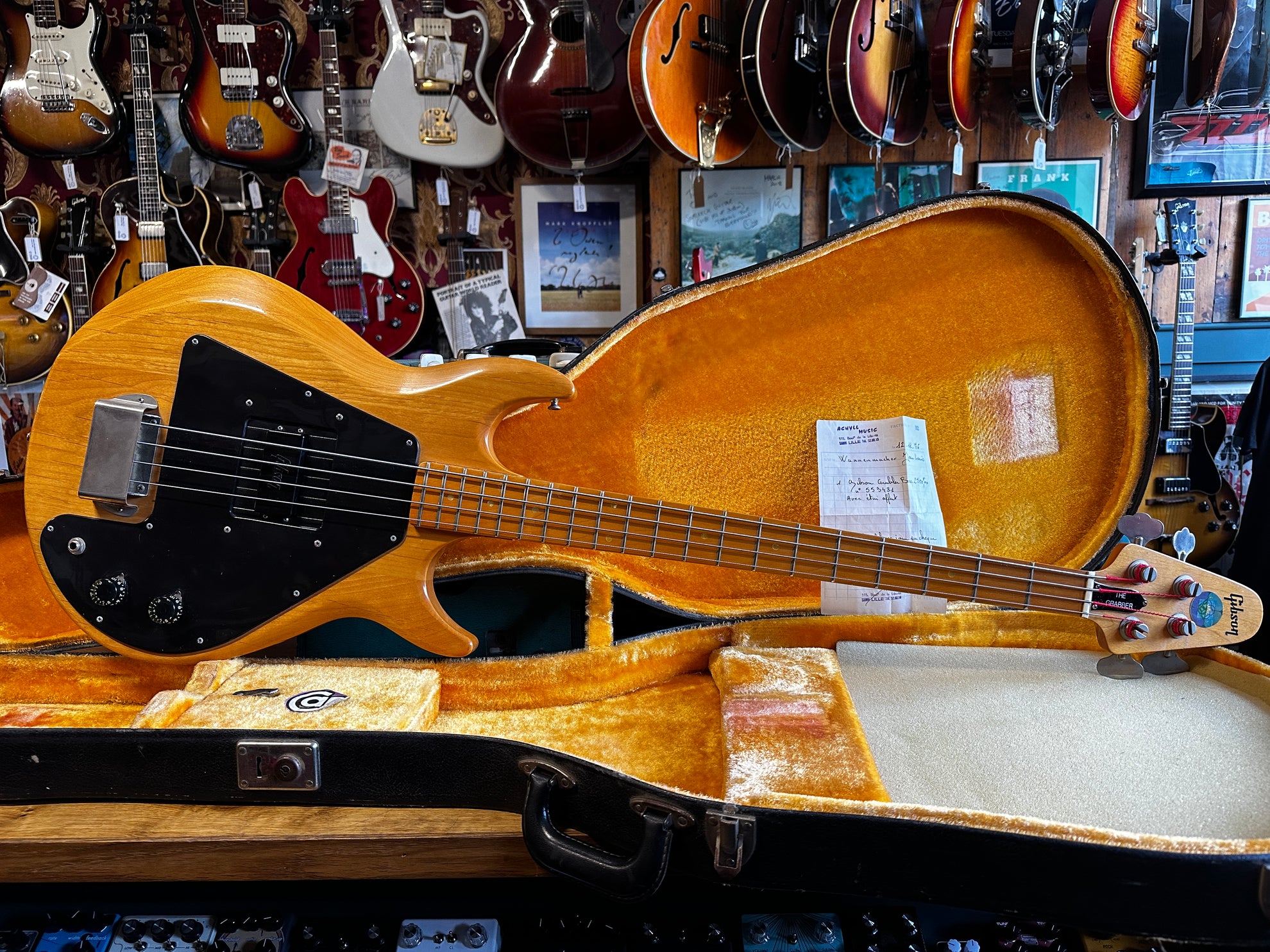 Gibson Grabber Natural 1975 Some Neck Guitars