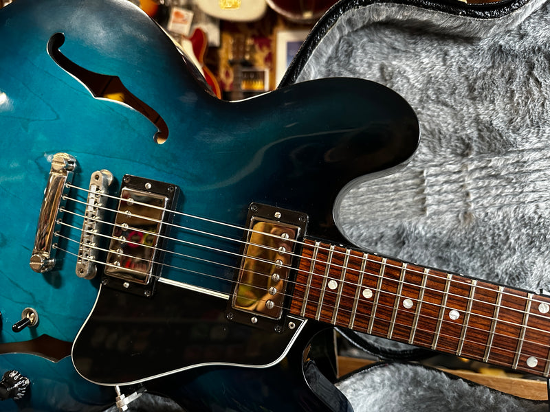 Gibson Memphis ES-335 Dot Blue Burst 2018