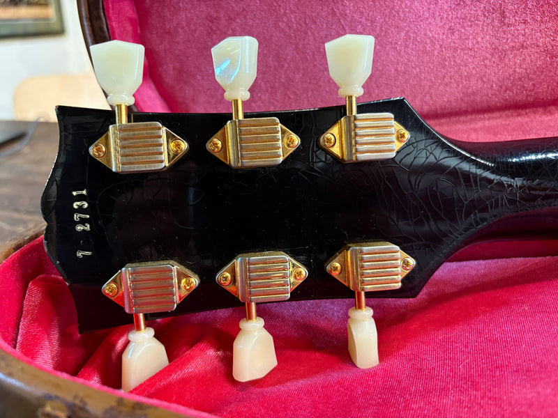 Gibson Custom Shop Murphy Lab '57 Les Paul Custom Reissue Ultra Light Aged Ebony 2022