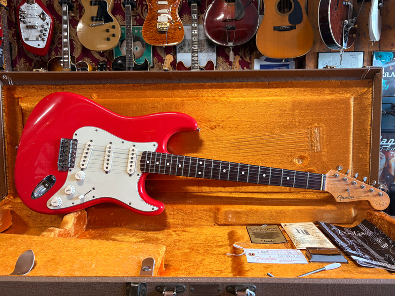Fender Mark Knopfler Artist Series Signature Stratocaster Hot Rod Red 2004