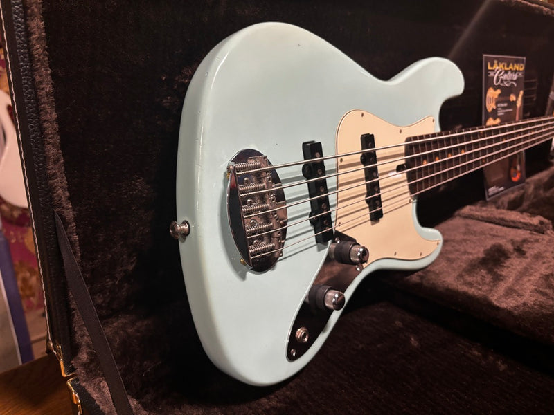 Lakland USA Joe Osborn 5-String Daphne Blue 2016