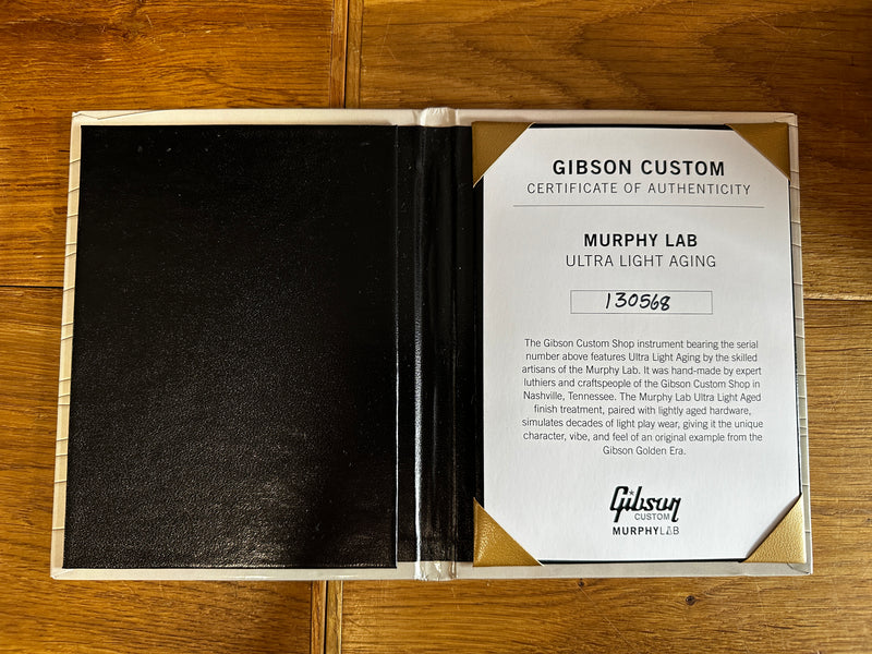 Gibson Custom Shop Murphy Lab '61 ES-335 Ultra Light Aging Cherry 2021