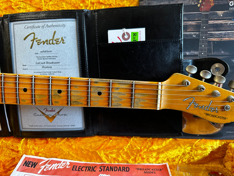Fender Custom Shop Limited Edition 70th Anniversary Broadcaster Heavy Relic 2020