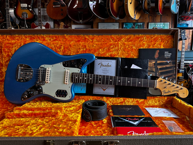 Fender Custom Shop '62 Jaguar Journeyman Closet Classic Lake Placid Blue 2021