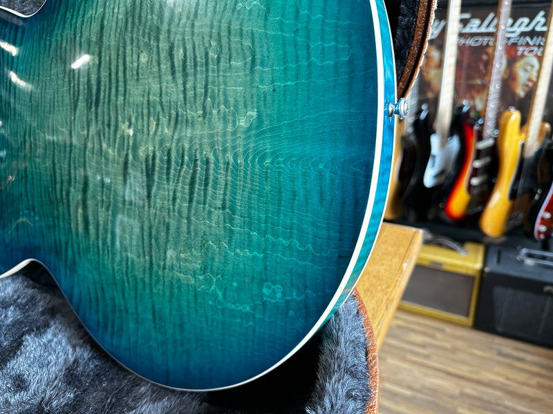 Gibson Memphis ES-335 Block Figured Aquamarine 2018