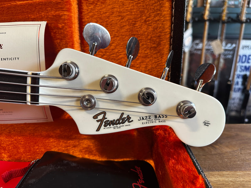 Fender American Vintage II 1966 Jazz Bass Olympic White 2023
