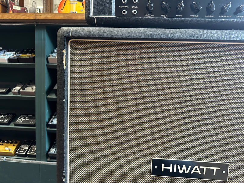 Hiwatt DR-103 Head & SE4122 4x12" Cabinet 1970