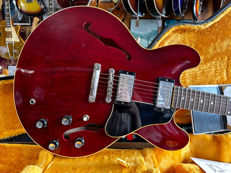 Gibson Custom Shop Murphy Lab '61 ES-335 Ultra Light Aging Cherry 2021