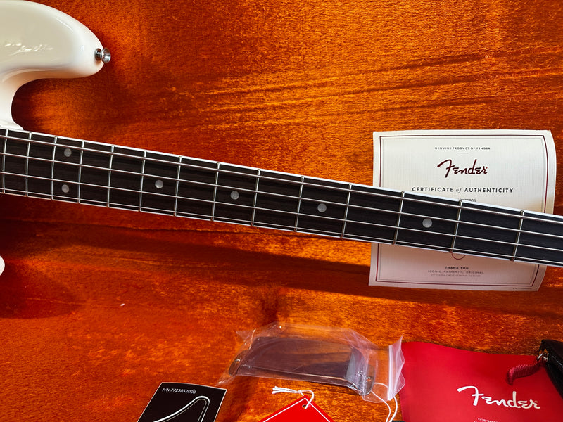 Fender American Vintage II 1966 Jazz Bass Olympic White 2023