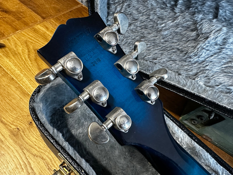 Gibson Memphis ES-335 Dot Blue Burst 2018