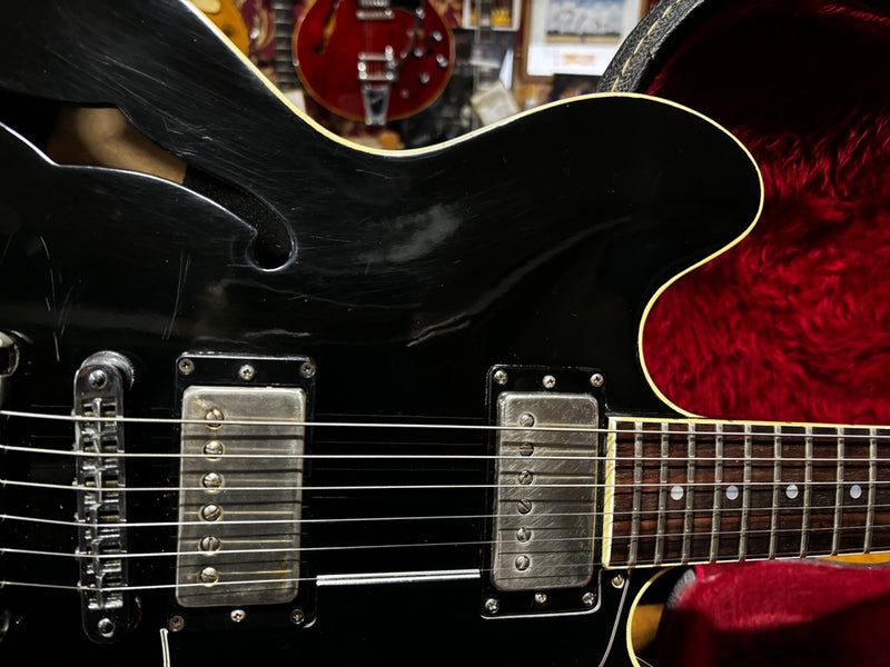 Gibson ES-335 Pro Refinish Black 1981
