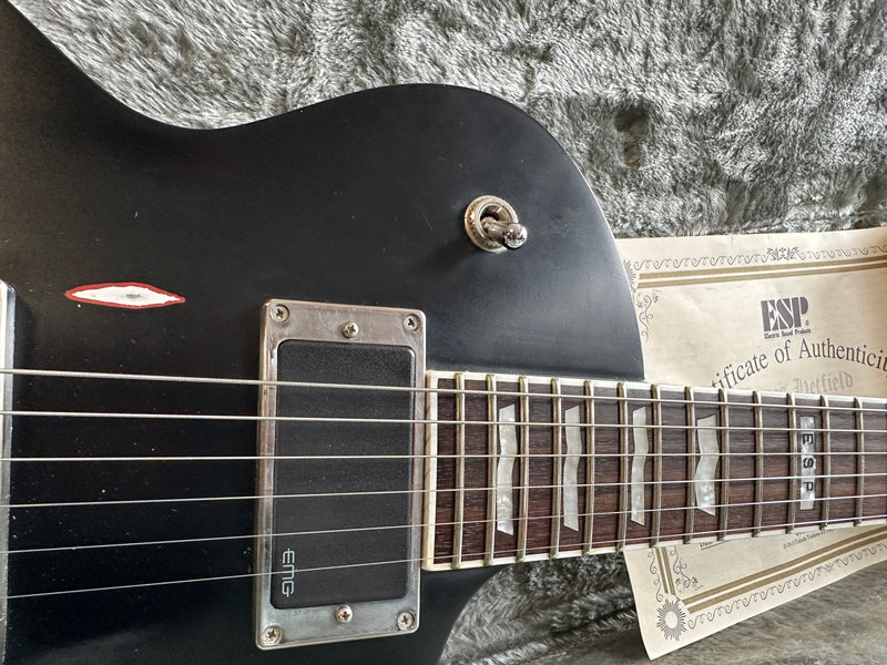 ESP Truckster James Hetfield Signature Black Satin 2010