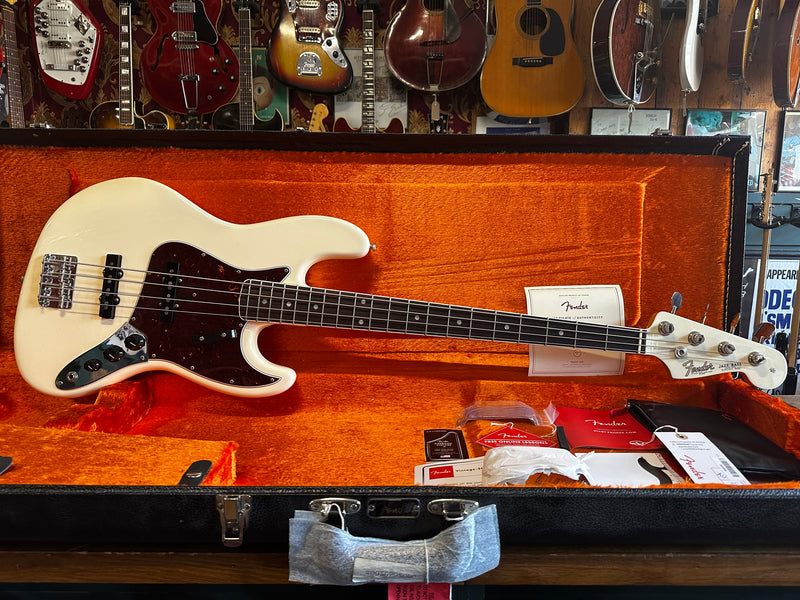 Fender American Vintage II 1966 Jazz Bass Olympic White 2023