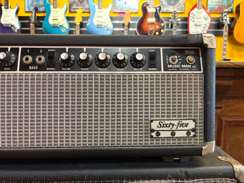 Music Man Sixty-Five Head & Cabinet 1970's
