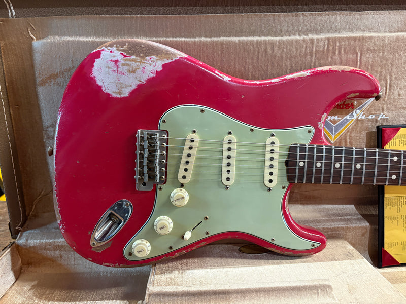 Fender Custom Shop Masterbuilt Austin Macnutt '60 Stratocaster Super Heavy Relic SFA Torino Red 2023