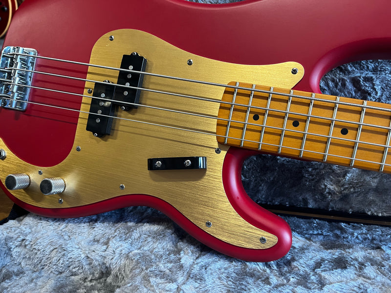 Squier 40th Anniversary Precision Bass Vintage Edition Dakota Red 2022