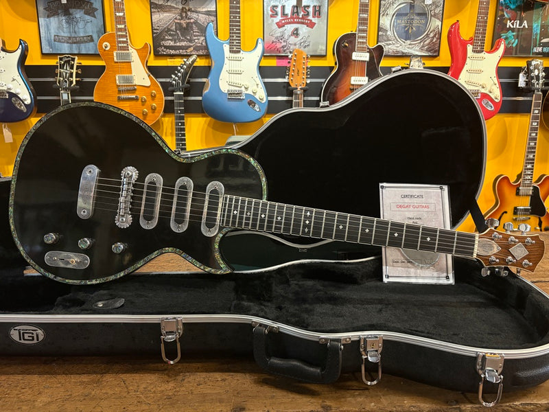 Degay Guitars Zemaitis Style Black