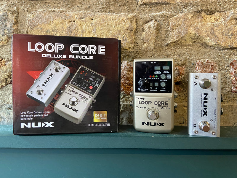Nux Loop Core Deluxe Looper With Dual Footswitch