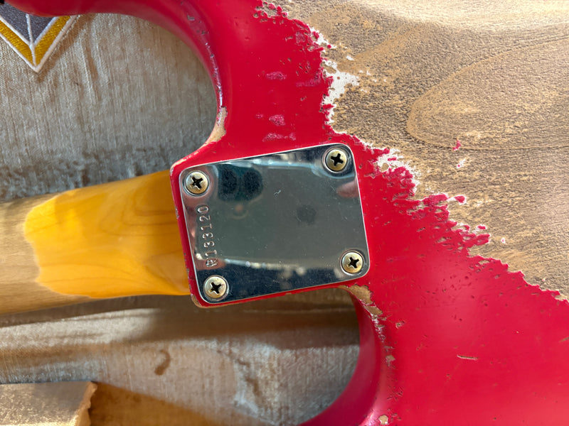 Fender Custom Shop Masterbuilt Austin Macnutt '60 Stratocaster Super Heavy Relic SFA Torino Red 2023