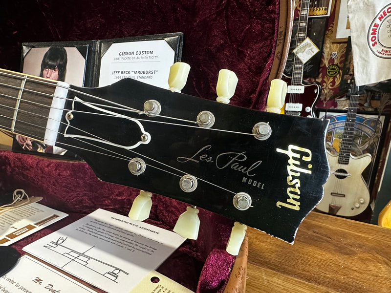 Gibson Custom Shop Jeff Beck "YardBurst" '59 Les Paul Standard 2024