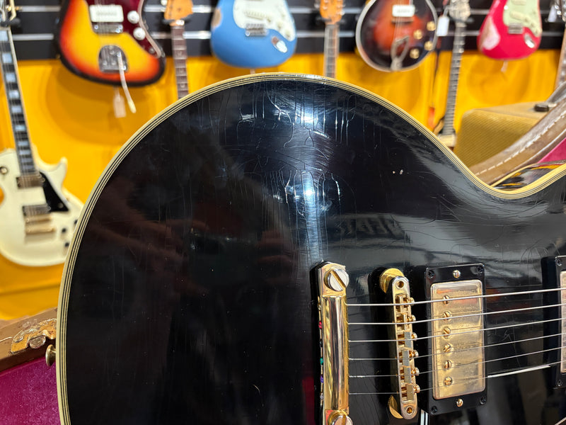 Gibson Custom Shop Murphy Lab '57 Les Paul Custom Reissue Ultra Light Aged Ebony 2022