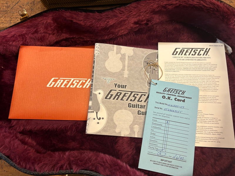 Gretsch G6128T-57 Vintage Select '57 Duo Jet Cadillac Green 2023