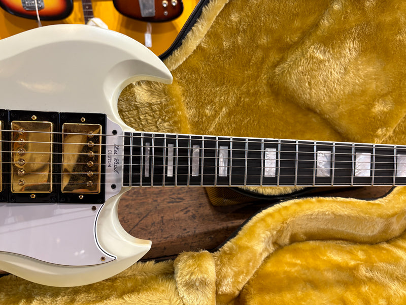 Epiphone SG 1963 Custom Maestro Classic White 2024