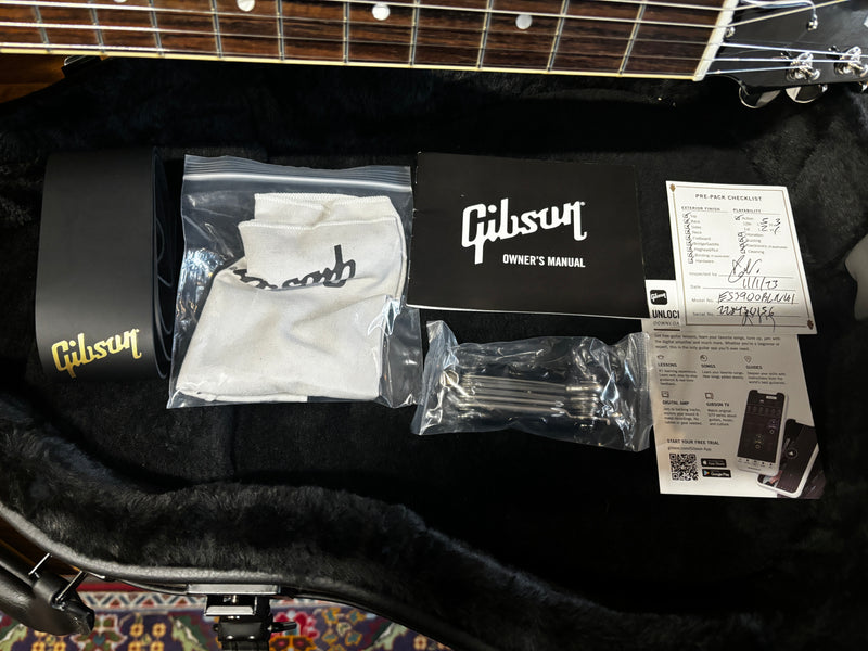 Gibson ES-339 Trans Ebony 2023