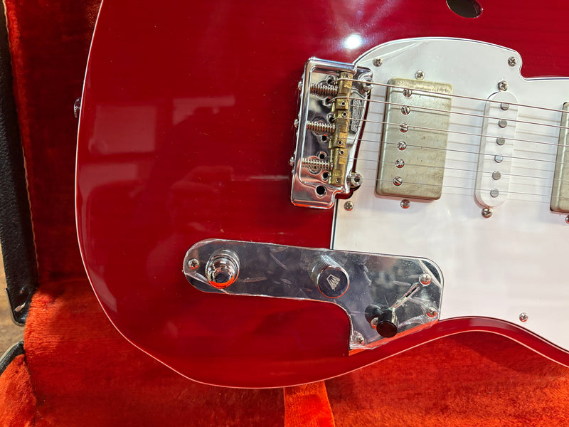 Fret-King Country Squire Semitone De Luxe See Through Red