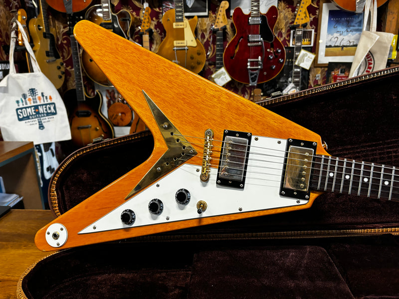Epiphone '58 Korina Flying V Natural 2005