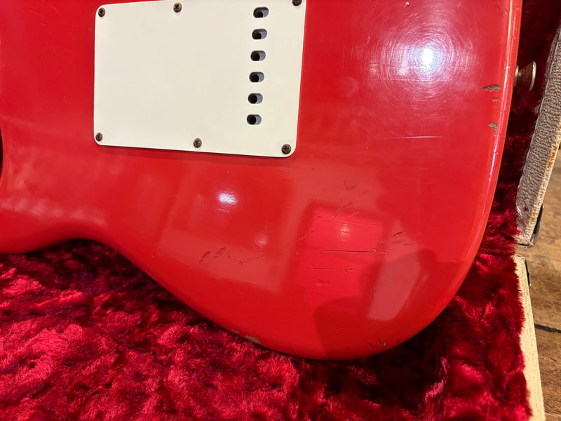 Fender Custom Shop '62 Stratocaster Reissue Brazilian Rosewood Fretboard Fiesta Red 2010